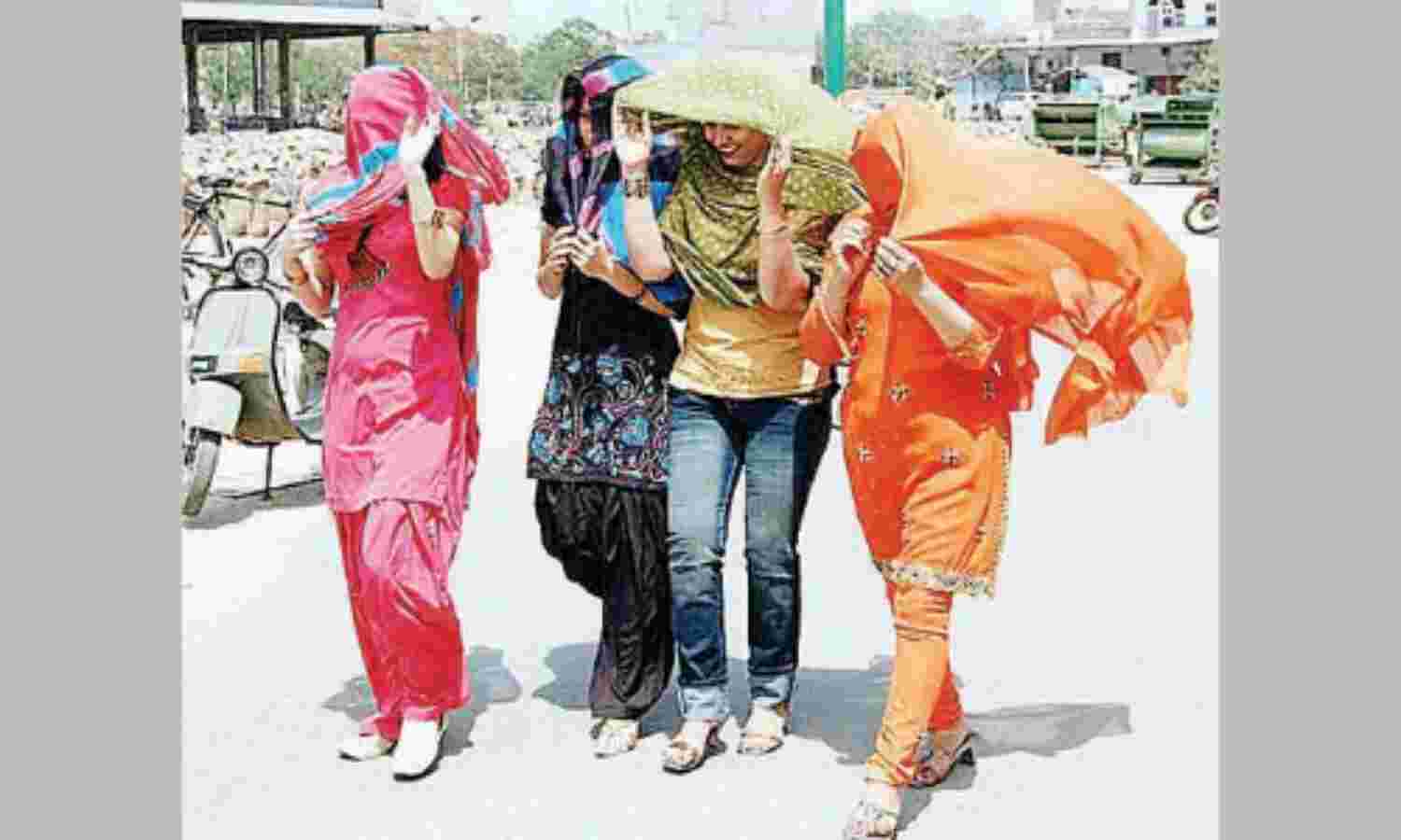 मौसम ने उगली आग!