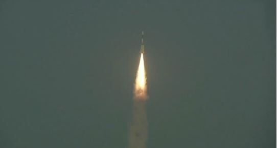 संचार उपग्रह जीसैट-6ए का सफल प्रक्षेपण