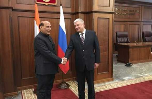 रूस संघ की सुरक्षा परिषद के सचिव से मिलें केंद्रीय गृहमंत्री राजनाथ, आपदा प्रबंधन पर बनी सहमति