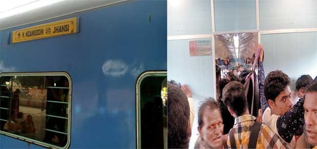 रेलवे ट्रैक पर शरारती तत्वों ने रखी गिट्टी, ताज एक्सप्रेस के यात्री बचे