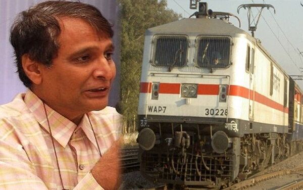 रेल मंत्री सुरेश प्रभु आज प्रदेश प्रवास पर
