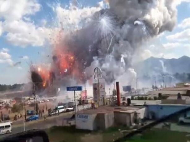 मेक्सिको के पटाखा बाजार में विस्फोट से 29 लोगों की मौत