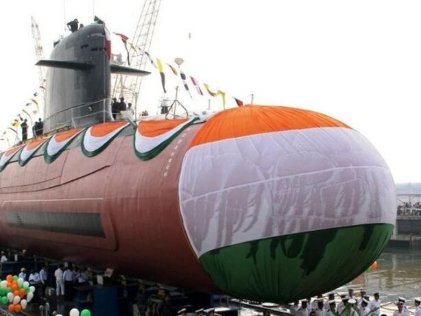 भारतीय नौसेना में शामिल हुआ सबमरीन खांदेरी