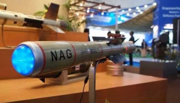 भारत नेकिया एंटी-टैंक मिसाइल नाग का सफल परीक्षण