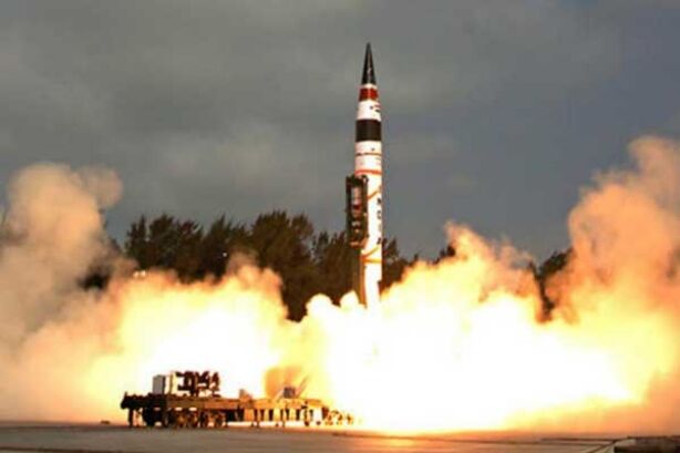 भारत ने बैलिस्टिक मिसाइल अग्नि-5 का सफल परीक्षण किया