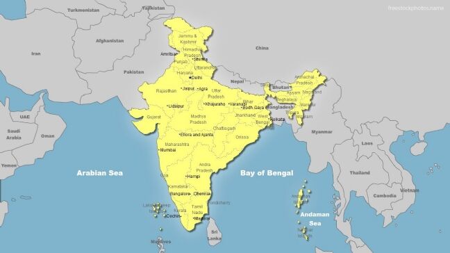 भारत का गलत नक्शा दिखाने पर हो सकती है 7 साल जेल