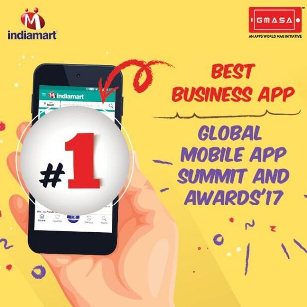 बिजनेस ऐप : इंडियामार्ट के मोबाइल ऐप को मिला सर्वश्रेष्ठ पुरस्कार