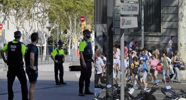 बार्सिलोना में दूसरा आतंकी हमला हुआ नाकाम, सुरक्षाबलों ने 5 संदिग्धों को मार गिराया