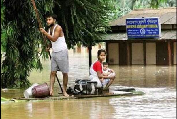 बाढ़ से नुकसान का जायजा लेने असम आएगी केंद्रीय टीम