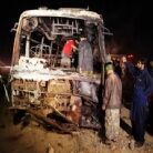 पाकिस्तान: तेल टैंकर और बस में​ भिड़त से 57 लोगों की मौत