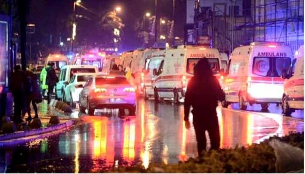 तुर्की के नाइटक्लब में हुए हमले में 39 लोगों की मौत