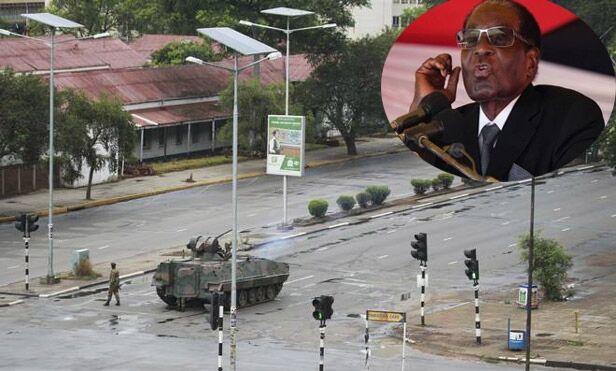 जिम्बावे में सेना ने किया कब्जा