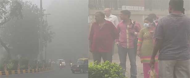 जहरीली धुंध के चलते दिल्ली -एनसीआर दूसरे दिन भी बेहाल, विद्यालयों में रविवार तक का अवकाश