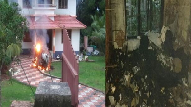 केरल में बीजेपी और आरएसएस के कार्यालयों पर हुए बम धमाके, गंभीर रूप से एक घायल
