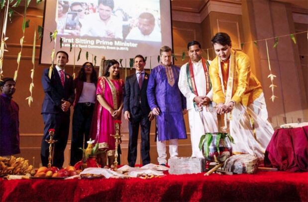 कनाडा के प्रधानमंत्री ने तमिल समुदाय के साथ मनाया पोंगल
