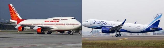 इंडिगो की एयर इंडिया के परिचालन को खरीदने में दिलचस्पी