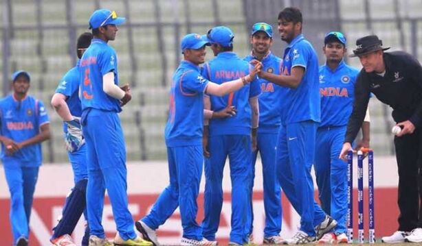 अंडर-19 विश्व कप के क्वार्टर फाइनल में पहुंची भारतीय टीम