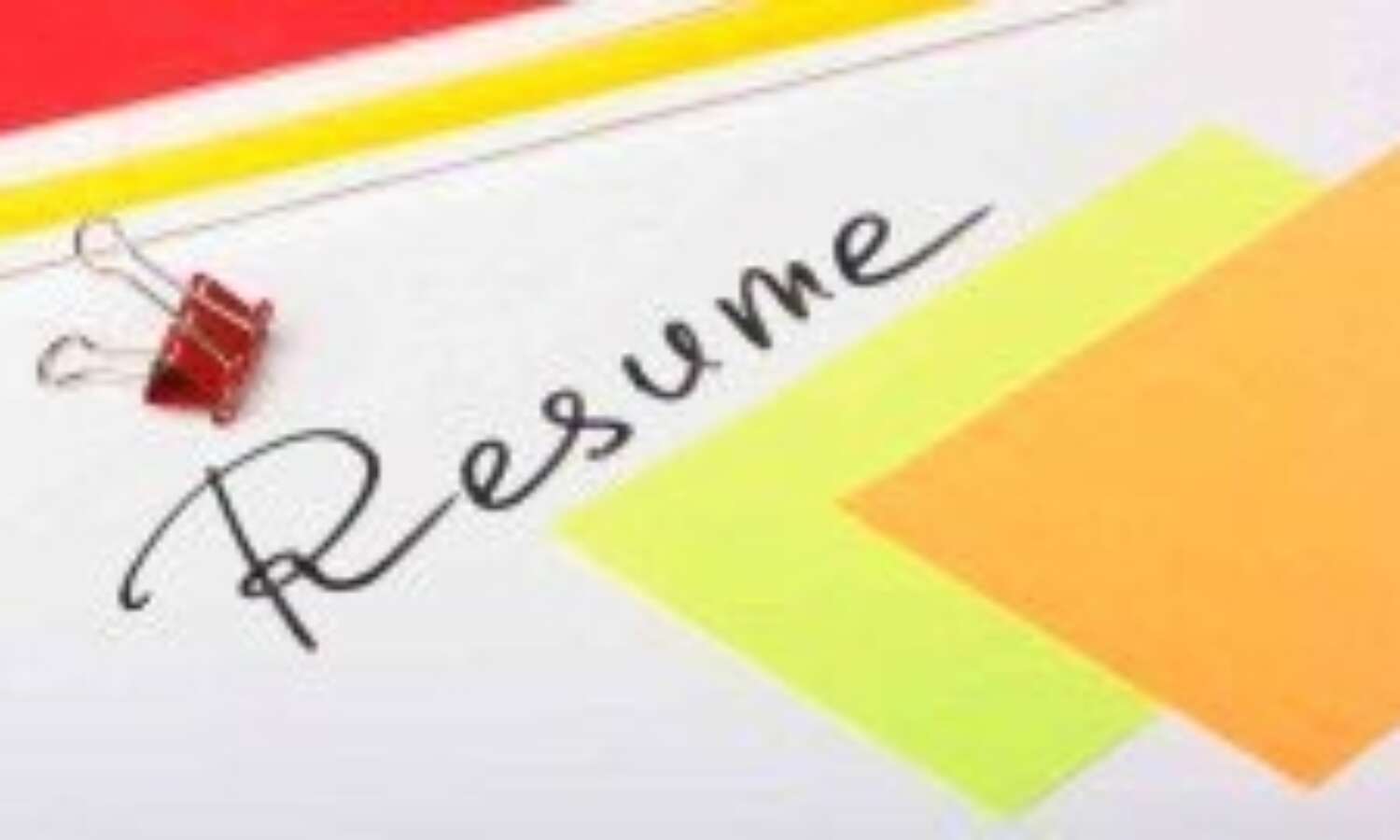 रिज्यूम में न करें ये गलतियां