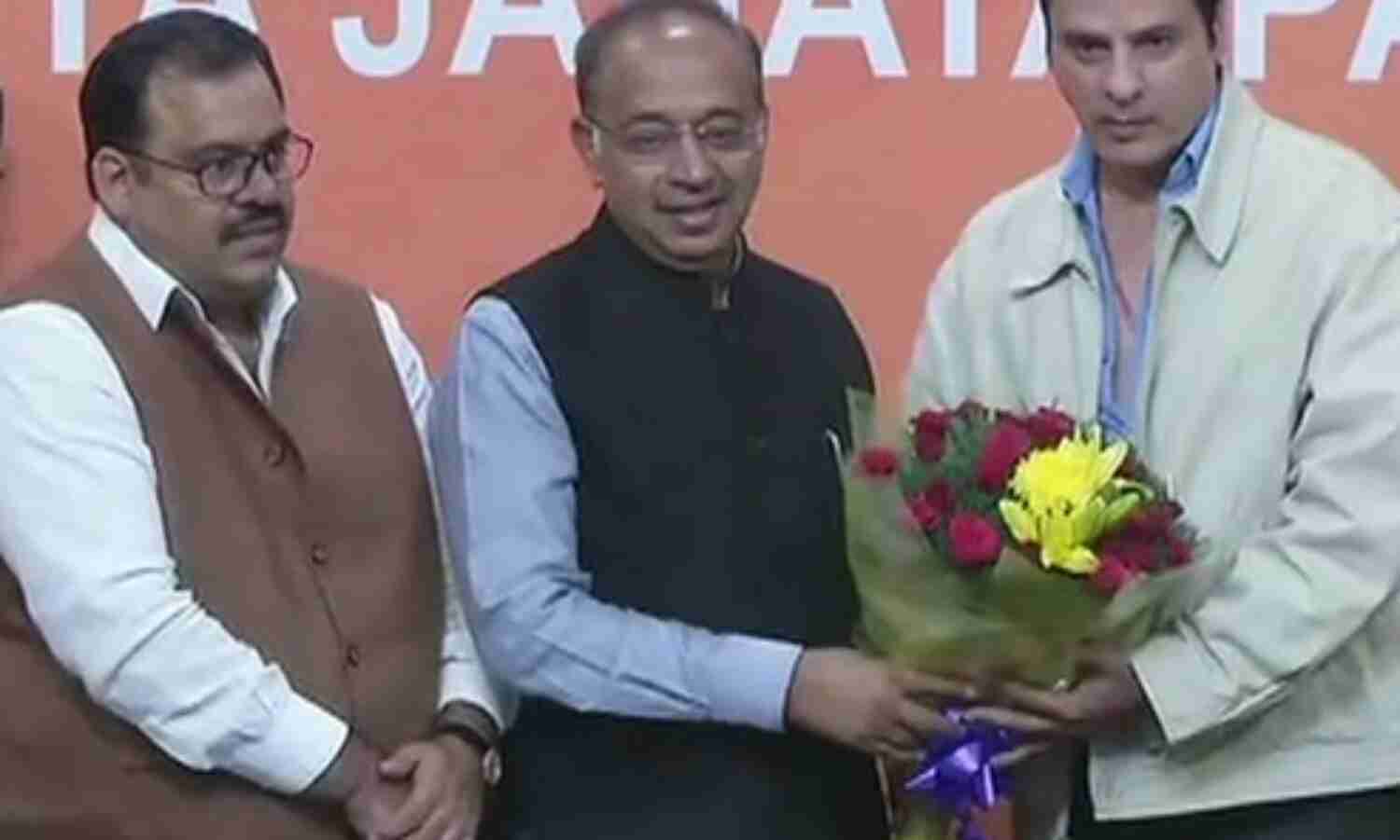 राहुल रॉय भाजपा में हुए शामिल