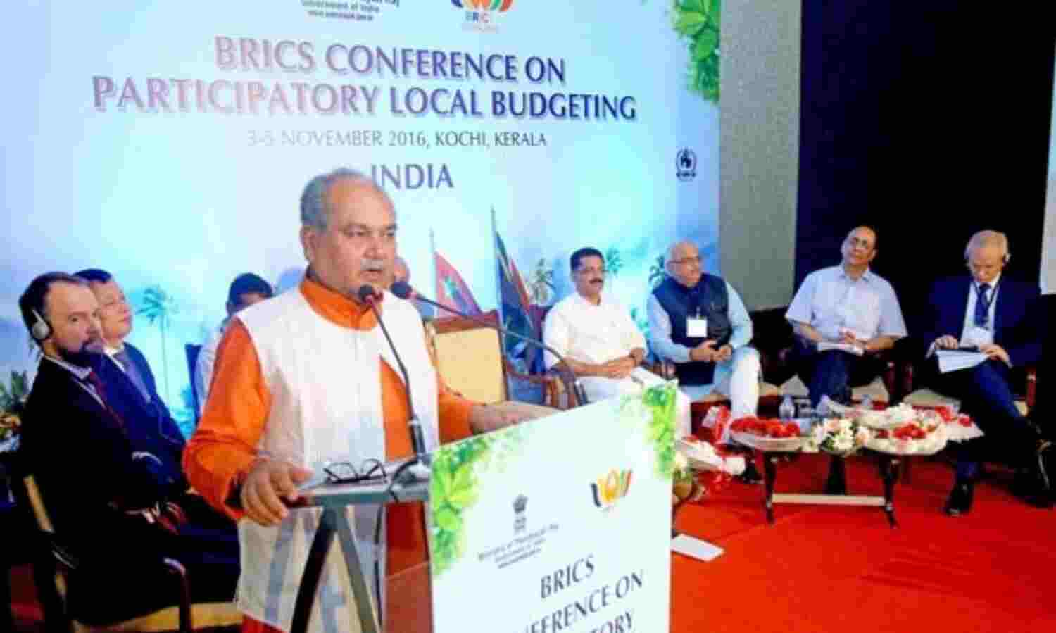 राष्ट्र के समग्र और संतुलित विकास के लिए बुनियादी संस्थाओं को मजबूत बनाना आवश्यक : नरेन्द्र सिंह तोमर