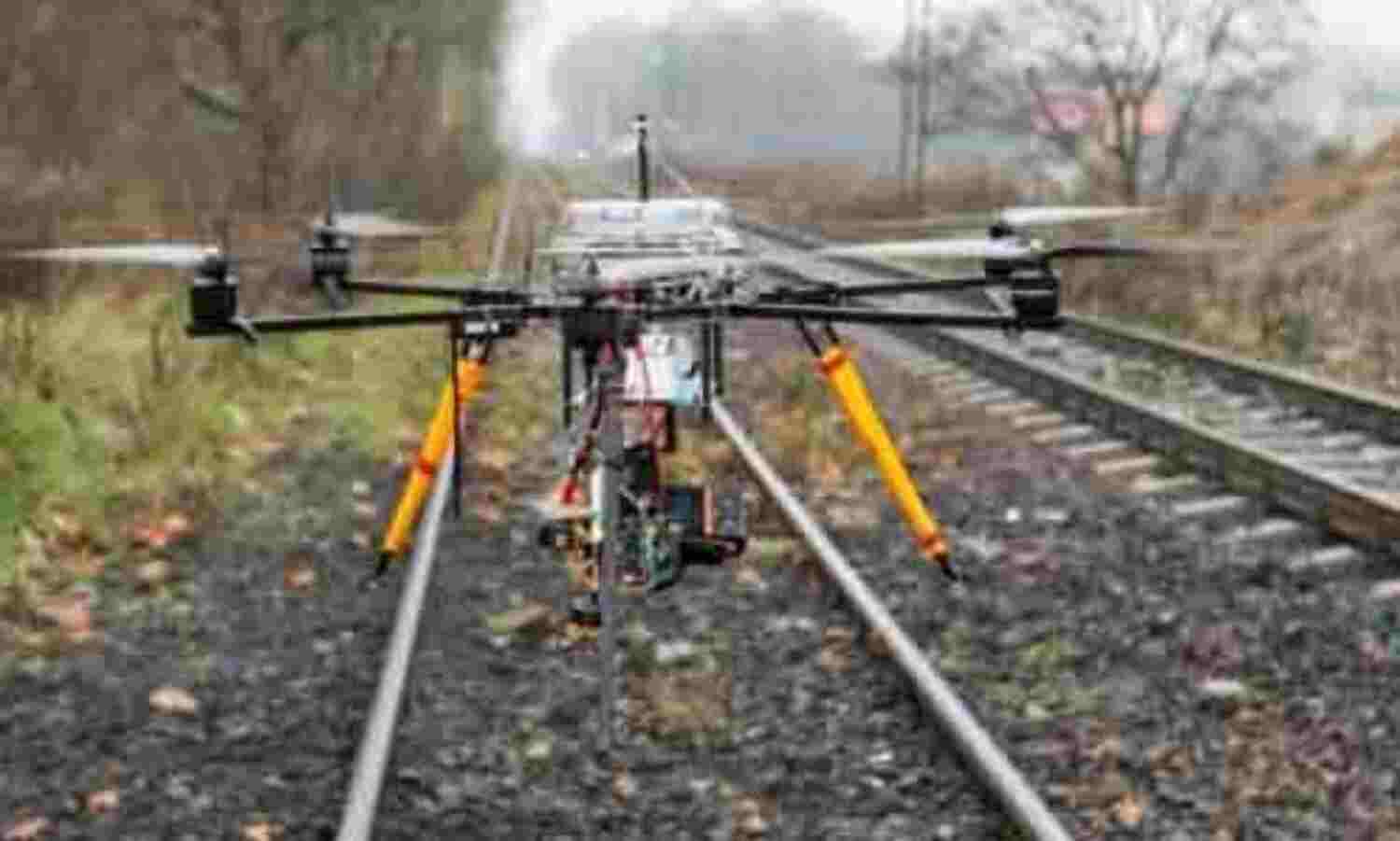 रेलवे के ढांचे और सुरक्षा पर पैनी नजर रखेगा ड्रोन