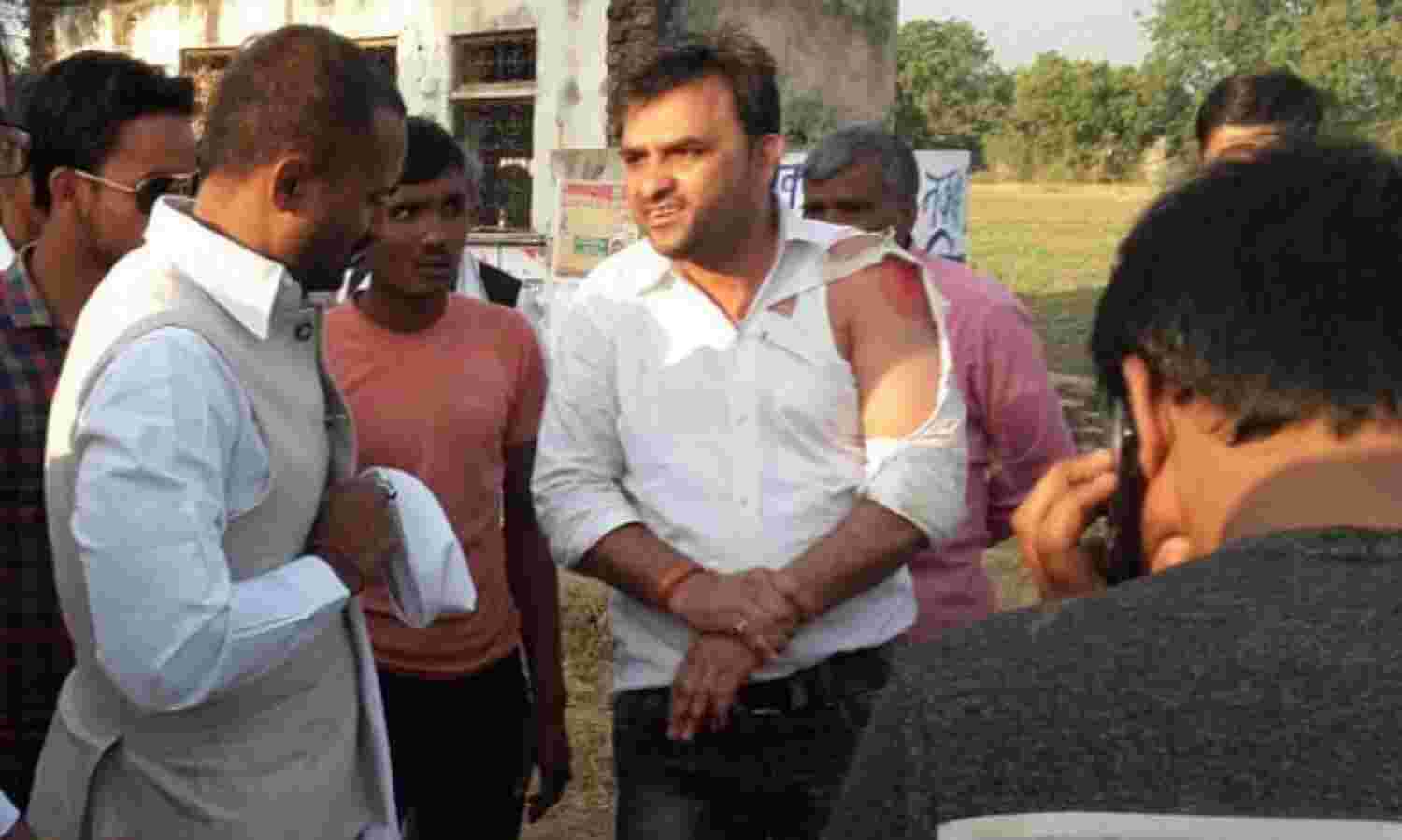 योगेश कटारे ने घायल को पहुचाया अस्पताल