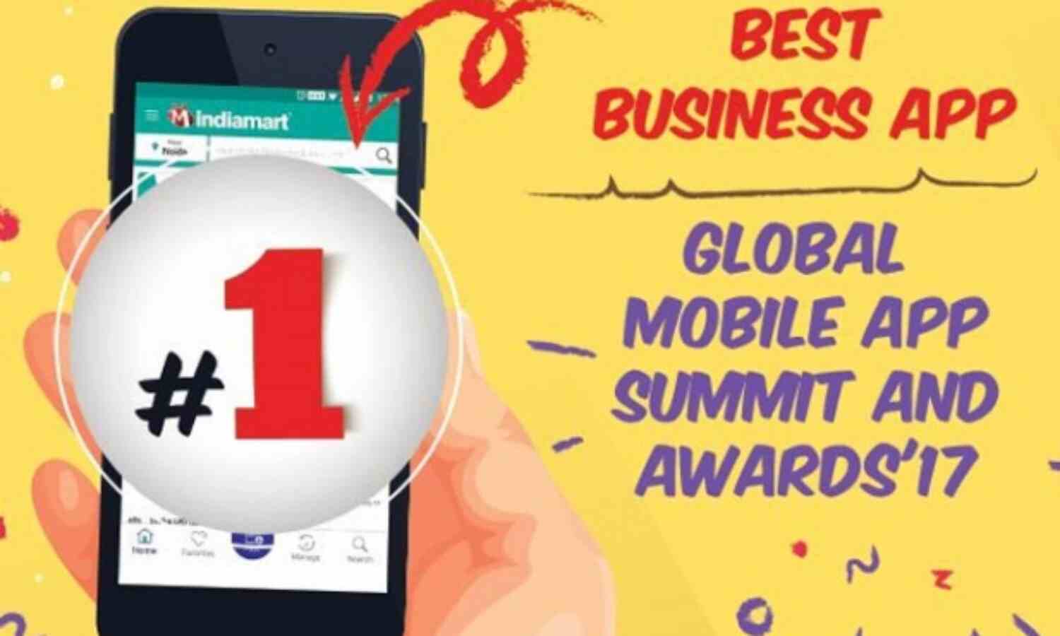 बिजनेस ऐप : इंडियामार्ट के मोबाइल ऐप को मिला सर्वश्रेष्ठ पुरस्कार