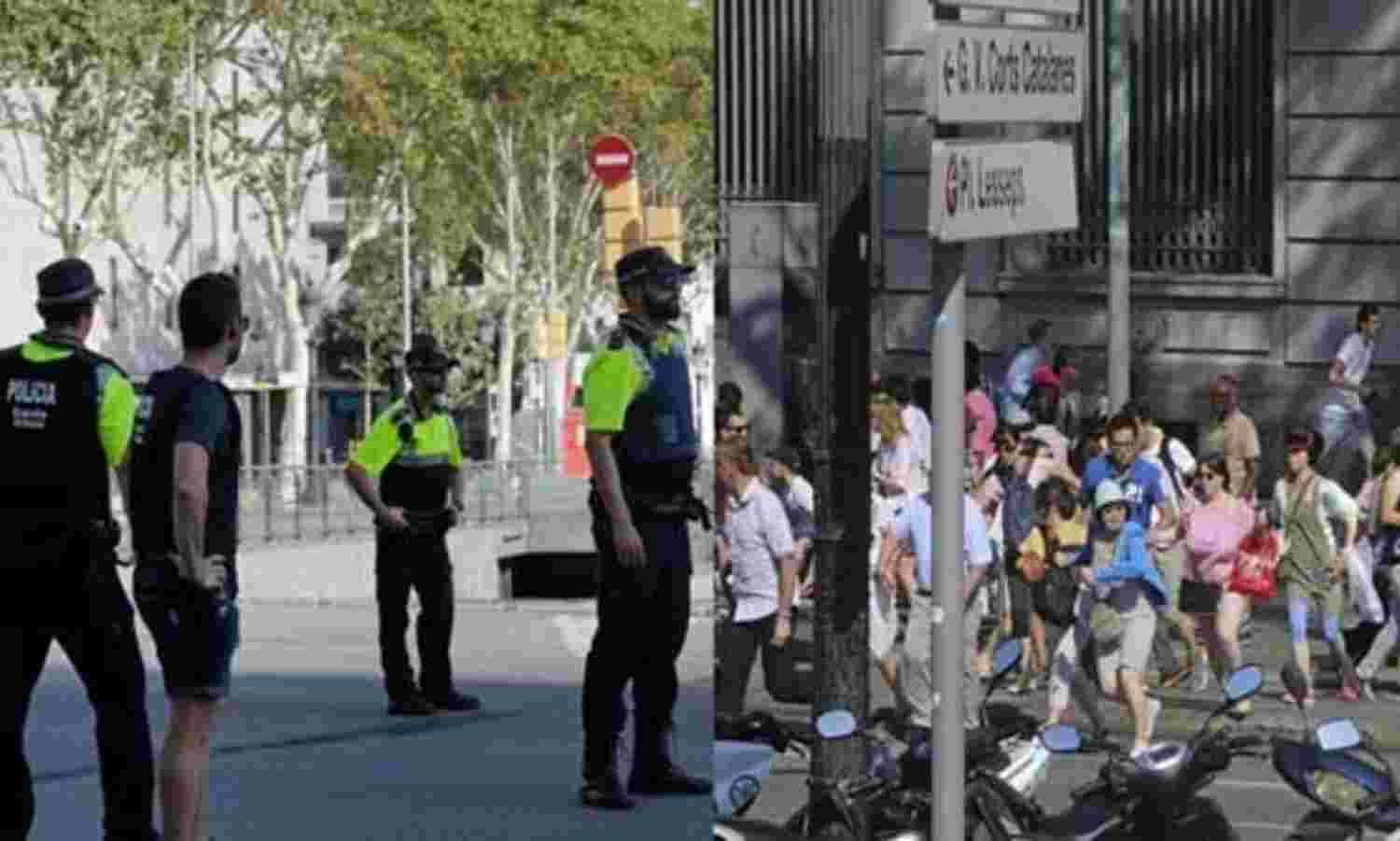 बार्सिलोना में दूसरा आतंकी हमला हुआ नाकाम, सुरक्षाबलों ने 5 संदिग्धों को मार गिराया
