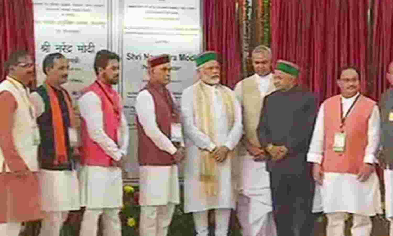 पीएम मोदी ने हिमाचल को दी तीन बड़ी सौगातें, बिलासपुर में रखी एम्स की आधारशिला