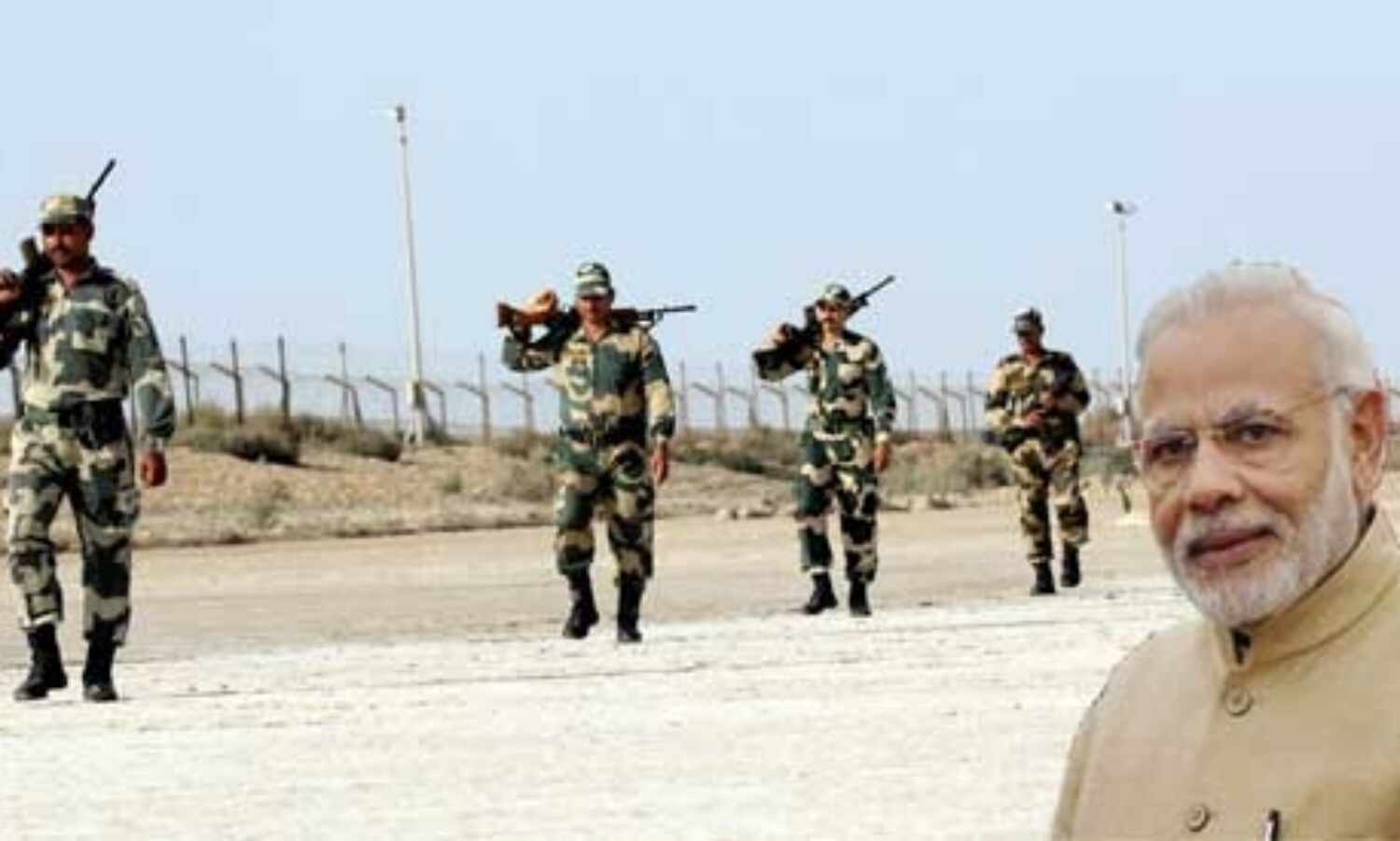 पीएम मोदी ने कहा - देश को बीएसएफ पर गर्व