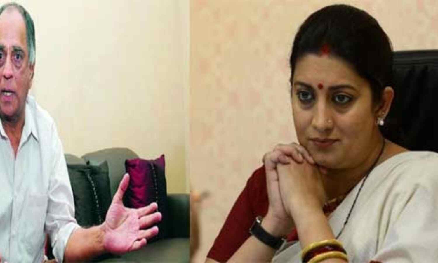 पहलाज निहलानी ने स्मृति ईरानी पर किया तीखा कटाक्ष