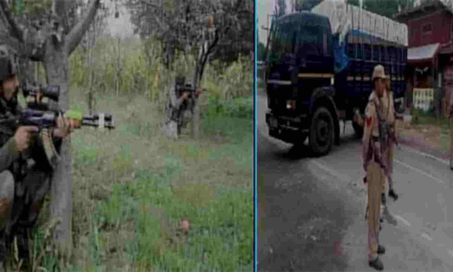 पुलवामा पुलिस लाइन पर आतंकी हमला, एनकाउंटर में 8 जवान शहीद, 3 आतंकी ढेर