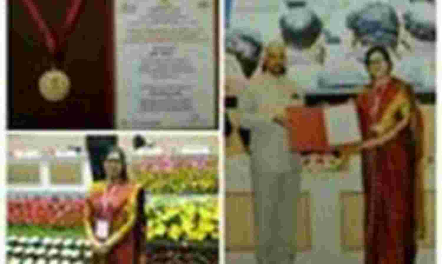 प्रियंका को मिला राष्ट्रपति पुरस्कार