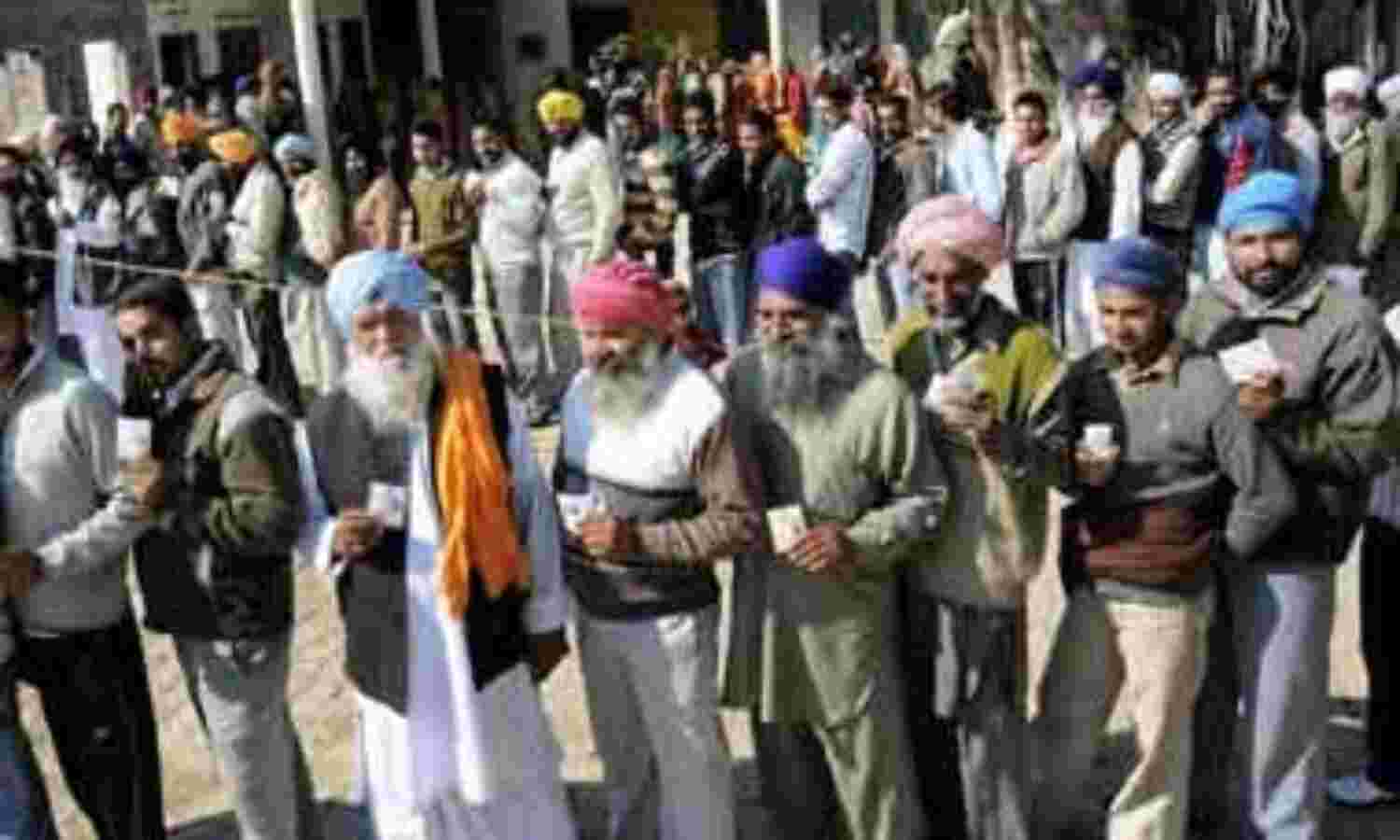 पंजाब चुनाव : वोटिंग हुई तेज, 12.15 बजे तक 23 प्रतिशत मतदान हुआ पंजाब चुनाव : वोटिंग हुई तेज, 12.15 बजे तक 23 प्रतिशत मतदान हुआ