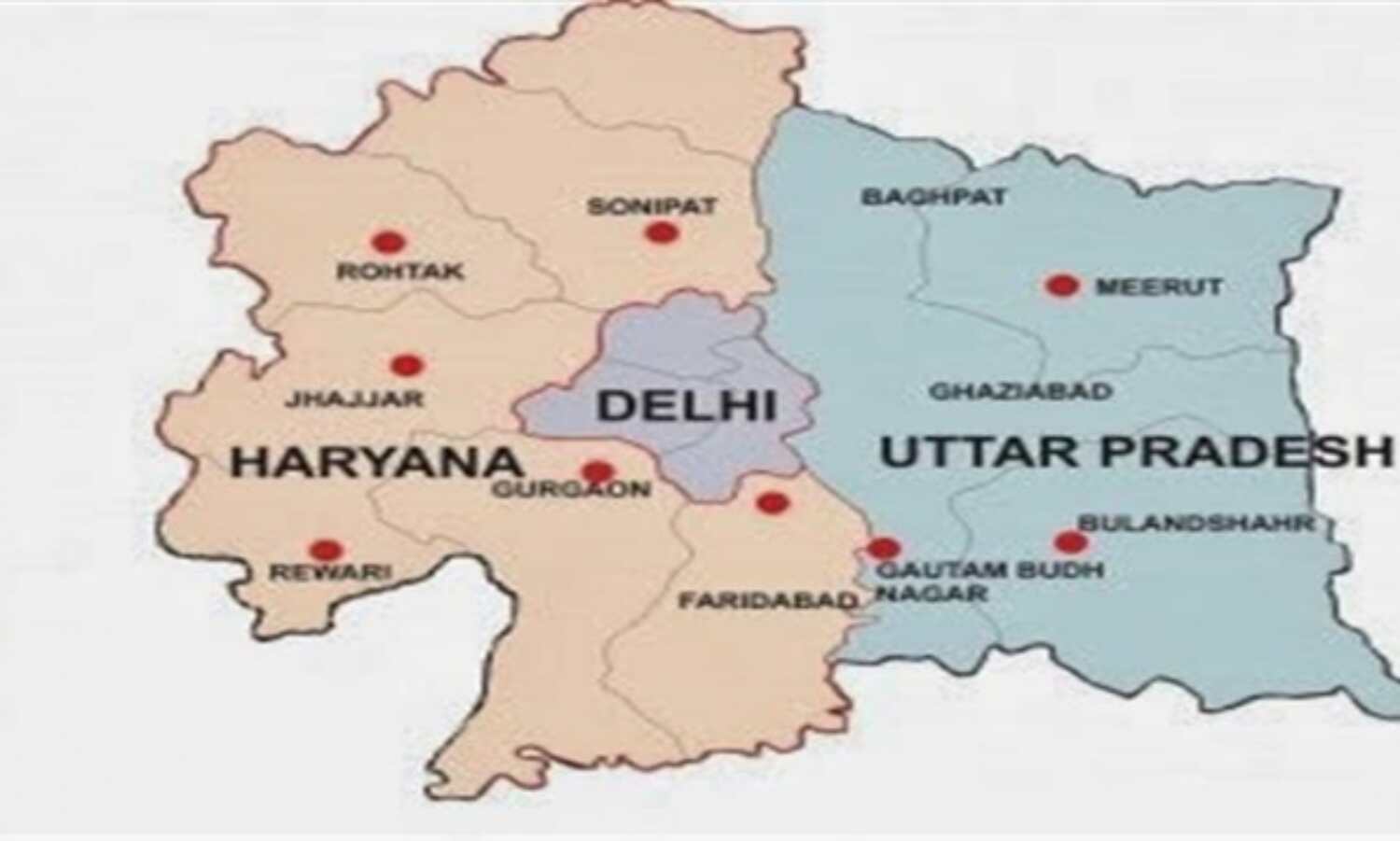 जल्द ही और बड़ा हो सकता है दिल्ली-एनसीआर का दायरा, उत्तरप्रदेश के 4 और जिलों को किया जाएगा शामिल