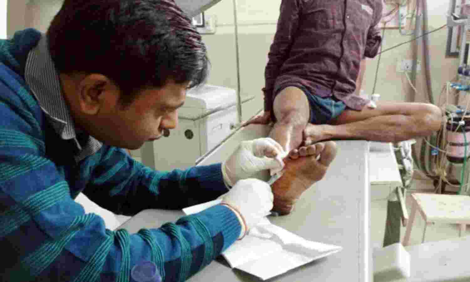 जयारोग्य में पहली बार बर्जर पद्धति से किया सफल उपचार जयारोग्य में पहली बार बर्जर पद्धति से किया सफल उपचार