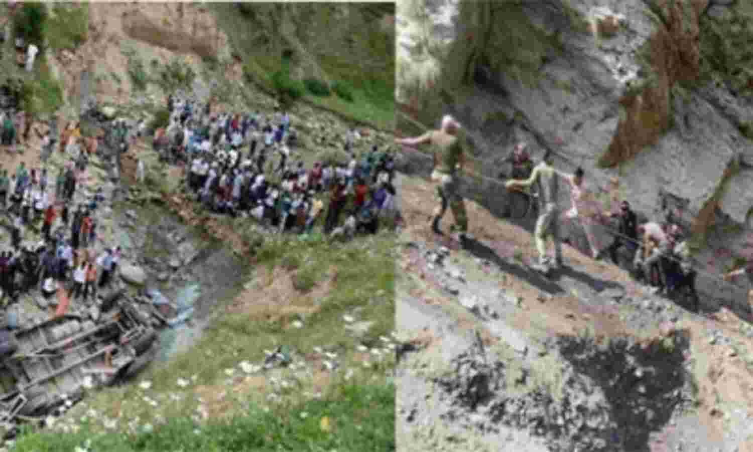 जम्मू-श्रीनगर राष्ट्रीय राजमार्ग पर रामबन सड़क हादसे में 11 अमरनाथ श्रद्धालुओं की मौत, 35 घायल