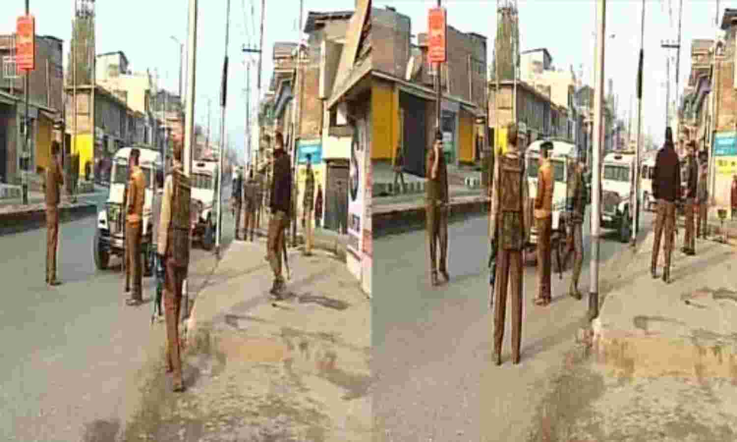 जम्मू : आतंकियों ने सीआरपीएफ की गाड़ियों पर की अंधाधुंध फायरिंग, पांच जवान घायल