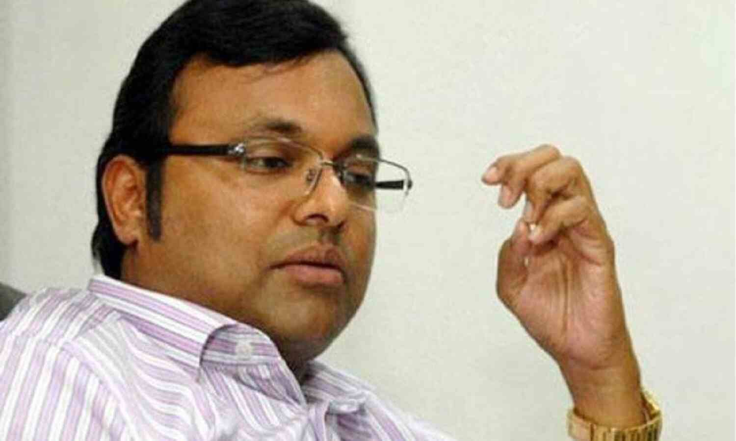 कार्ति चिदंबरम को नहीं मिली राहत