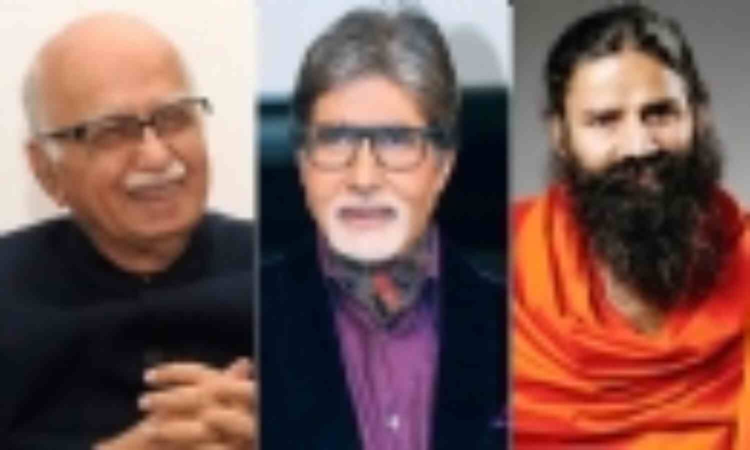 आडवाणी, अमिताभ, रामदेव समेत कई हस्तियों को मिल सकता है पद्म अवॉर्ड!