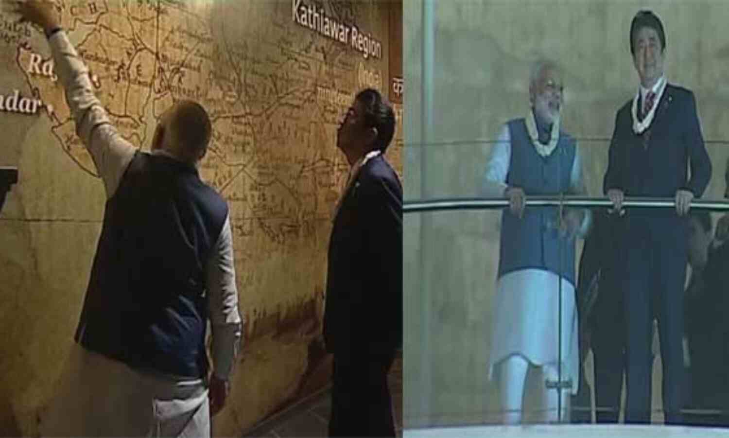 अहमदाबाद के दांडी कुटीर का पीएम मोदी-शिंजो आबे ने किया दौरा, देखे वीडियो