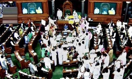 लोकसभा में गतिरोध जारी, कामकाज ठप - स्वदेश डिजिटल