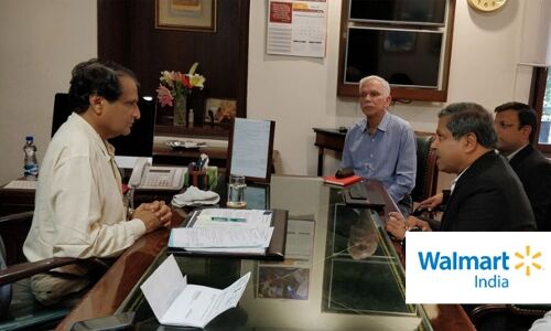 भारत के रिटेल सेक्टर में निवेश को लेकर वॉलमॉर्ट गंभीर, वाणिज्य मंत्री से मिले सीईओ