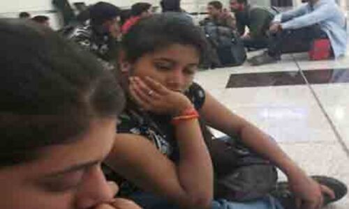 भारत के चिकित्सा छात्रों को जॉर्जिया विमानतल से वापस लौटाया