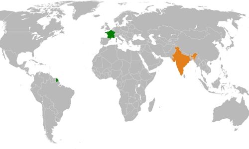 फ्रांस-भारत के बीच 70 हजार करोड़ का द्विपक्षीय व्यापार