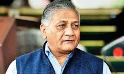 इराक से 38 भारतीयों के शव लाने के लिए जनरल वीके सिंह रवाना