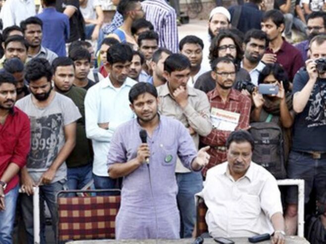 हैदराबाद विश्वविद्यालय में तनाव, कन्हैया के संबोधन पर रोक